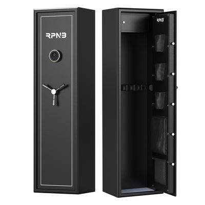 RPNB RP7FR Large Biometric Rifle Safe,Electronic Gun Security Cabinet for 7 Rifles