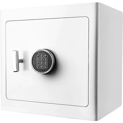 Barska: 1.01 Cu. ft. White Keypad Fireproof Jewelry Safe V2 AX13104
