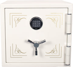 Barska: 1.91 Cu. ft. White Keypad Fireproof Jewelry Safe AX13616