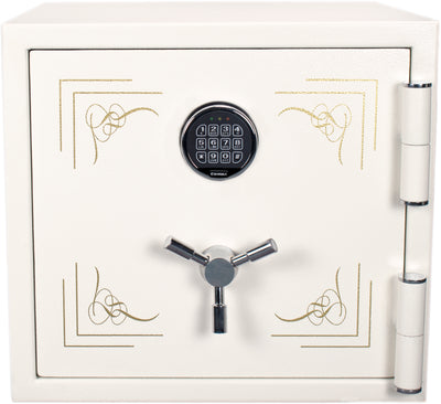 Barska: 1.91 Cu. ft. White Keypad Fireproof Jewelry Safe AX13616