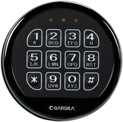 Barska: 1.91 Cu. ft. White Keypad Fireproof Jewelry Safe AX13616
