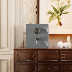 RPNB RPFS40G Grey Deluxe Fireproof Safe with Smart Touchscreen Keypad 0.84 Cubic Feet