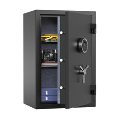 RPNB RPFS66 Deluxe Biometric Fireproof Safe with Touch Screen Keypad, 2.12 Cubic Feet