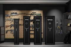 RPNB RP10FR Large Biometric Rifle Safe,Electronic Gun Security Cabinet for 10 Rifles
