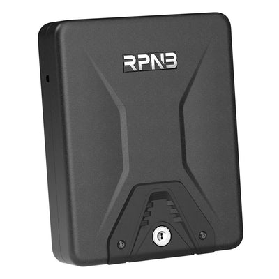 RPNB RP2001 Steel Security Handgun Safe, Black Firarm Lock Box