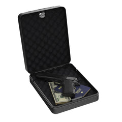 RPNB RP2001 Steel Security Handgun Safe, Black Firarm Lock Box