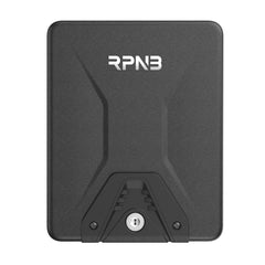 RPNB RP2001 Steel Security Handgun Safe, Black Firarm Lock Box
