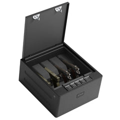 RPNB RP2016 Biometric 4 Pistols High-Capacity Gun Safe for Handgun with Digital KeyPad