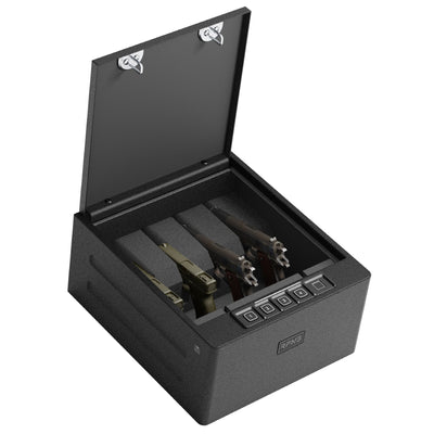 RPNB RP2016 Biometric 4 Pistols High-Capacity Gun Safe for Handgun with Digital KeyPad